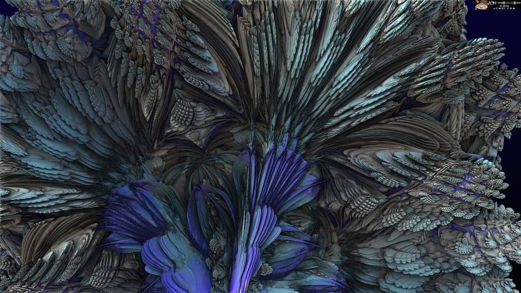 Bloom Fractal image made in Mandelbulb 3D JCMDI.COM